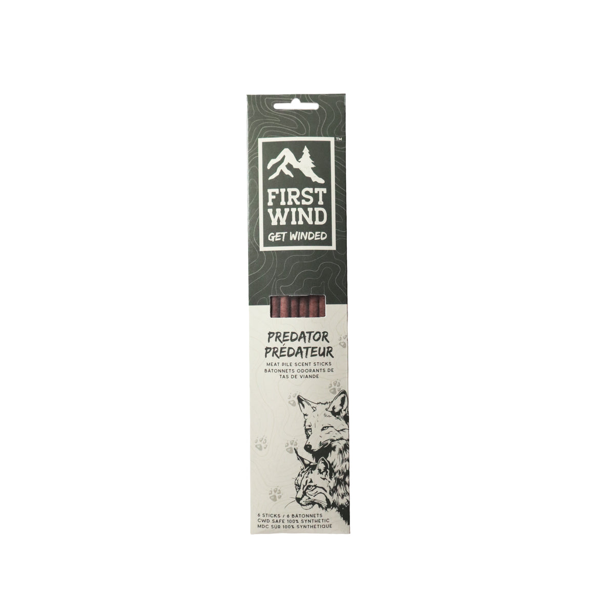 First Wind™ Get Winded ™ - Predator Meat Pile Scent Sticks