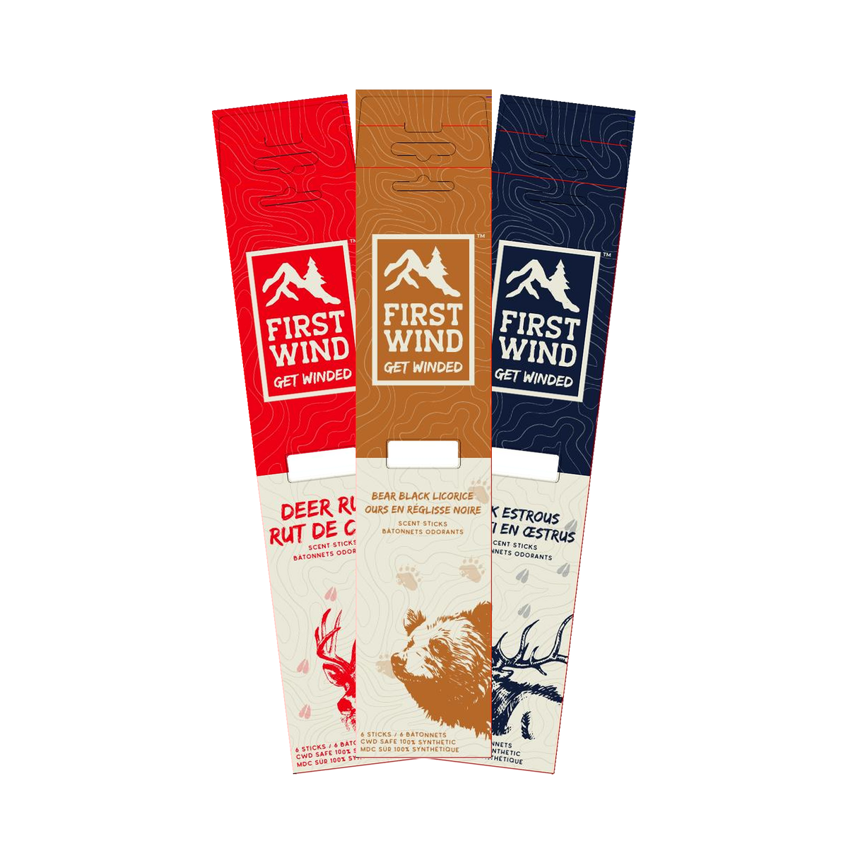 First Wind™ Get Winded™ 3- Pack Scent Bundle