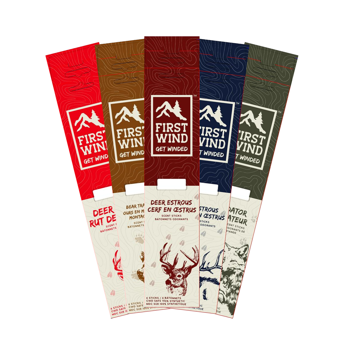 First Wind™ Get Winded™ 5- Pack Scent Bundle